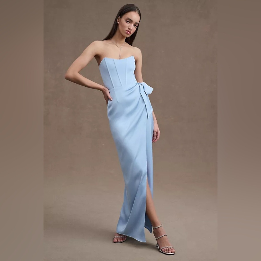 V. Chapman June Corset Dress in Kentucky Blue (Size 6)